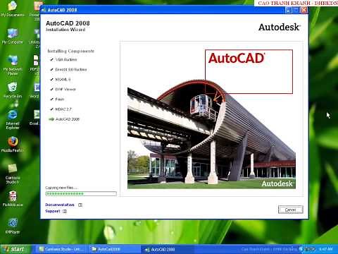 HƯỚNG DẪN CÀI ĐẶT AUTOCAD 2008