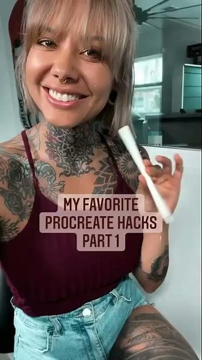 Procreate Hack: Tattoo Design!