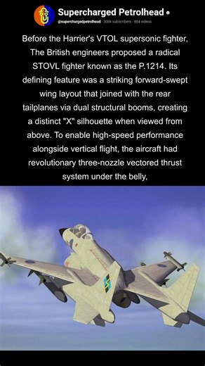 Strangest X-wing fighter aircraft from Britain