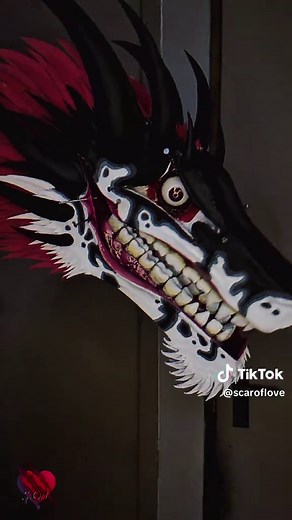 Scary Makeup with Puppet Dragon Tutorial