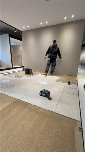 Laying A Ceramic Tile Pattern 🔥 #ceramic #tiles #glue