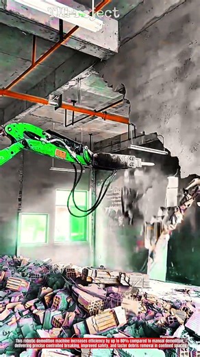 Innovative Robotic Demolition Machine: High-Efficiency Precision Breaking System