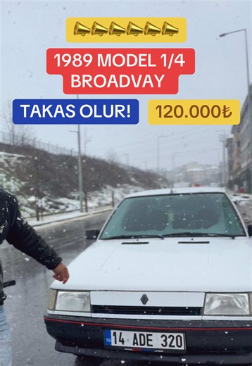 1989 Model Renault Broadway Satılık!