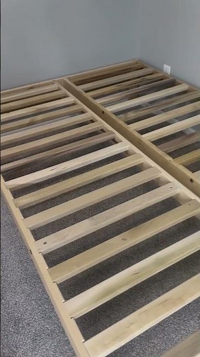 KD Frames Wood Platform Bed Frame Product Review #bedroom #furniture #sleep
