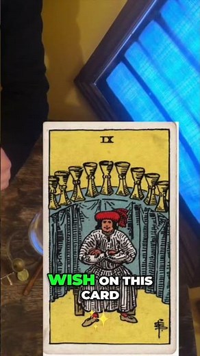 9 of Cups: Make a Wish! Tarot Card Meaning