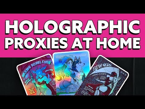 Too Broke for Magic? DIY Holographic Proxy Cards That Actually Look Good