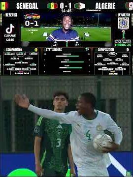 SENEGAL 2-1 ALGERIA U17 | SOULEYMANE FAYE AND CHEIKH DIENG ARE THE HEROES ⭐ U17 AFCON