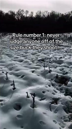 Never Judge! #deer #hunting