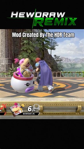 New Roy Moveset in HewDraw Remix (Smash Ultimate Mod) #smashbros #smashultimate #roy