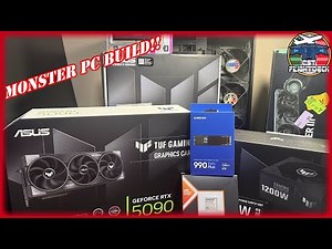 The MONSTER PC That Will Power My 1:1 Airbus Cockpit for MSFS | Extreme Flight Sim Rig Build LIVE