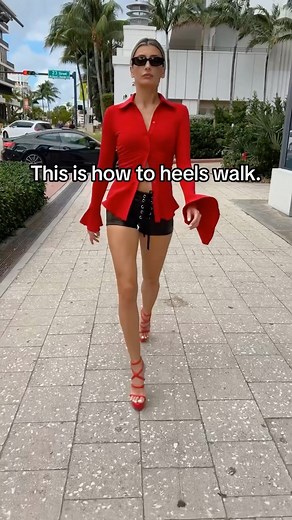 30K views · 831 reactions | Heel walk 101  #ruthiedavis #powerheels | Ruthie Davis | Facebook