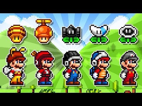 Super Mario Unimaker 1.S.2 - All Power-Ups!