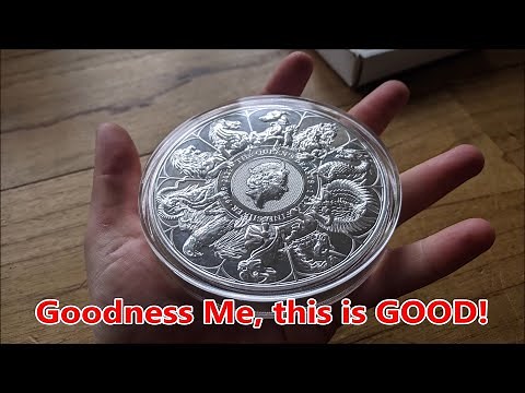 The Most Incredible Coin I have Ever Unboxed - The 1 Kilo Silver Completer Coin From The Royal Mint!