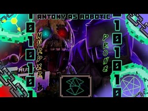 Murder Drone reagindo a em uma casca de metal (‪@PapyrusDaBatata‬) As minha Au