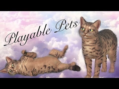 The Sims 4 | Playable Pets MOD | Tutorial\\Overview