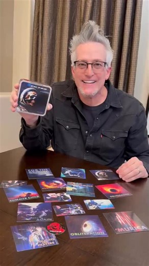 The Algorithm Ultra Edition is available as a limited edition KiTalbum! KiTbetter This collectors edition includes a Jewel Case with exclusive art by Dana MacKenzie and collector cards of the band with photography by Derick Smith plus a sticker and ball chain to carry the KiT. The KiT itself unlocks a full digital album experience with 20 tracks, 7 official music videos, photos, lyrics and album credits. It’s the best of physical and digital. Link in comments gets you to our official merch store