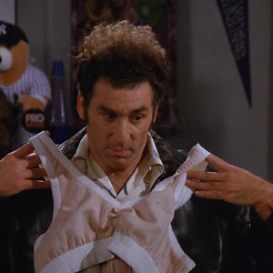 Kramer is so supportive. | Seinfeld