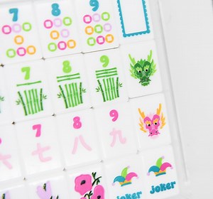 PREORDER - the SPRING Tile Set - Bright and Playful Everyday Mahjong Tiles - Etsy Canada