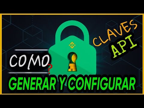 ✅ COMO GENERAR UNA CLAVE API EN BINANCE