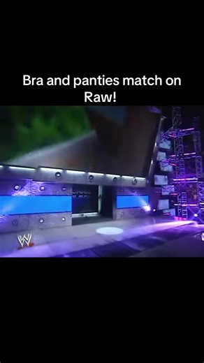 Bra and Panties handicap match! #WWE #wrestling #TrishStratus #WWERaw #wrestlingtiktok