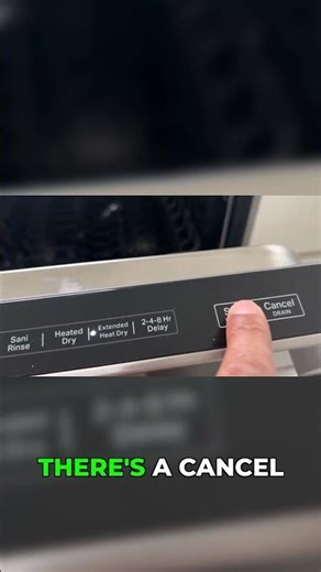 How to Start & Cancel Your KitchenAid Dishwasher . ASMR #ASMR
