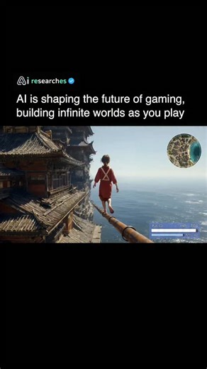 AI researches | AI | 🎮 Someone just made a full game playthrough using AI, and the game doesn’t even exist. It’s called Chihiro’s Adventure. No coding, no dev... | Instagram