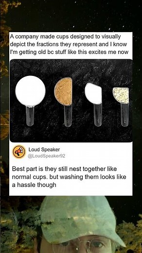 These Measuring Cups Literally Show Their Fractions