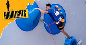 Highlights | Sport Climbing | Olympic Qualifier Series 2024 | Lead Semi-finals | Budapest