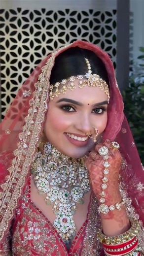 Beautiful dulhan makeup 😍 #wedingcollection #wedding #weddingdress #weddingday #weddingvideo