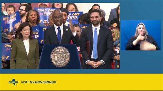 Gov. Hochul to make child care announcement with NYC Mayor Mamdani, schools chancellor Samuels | WRGB CBS 6 News, Albany
