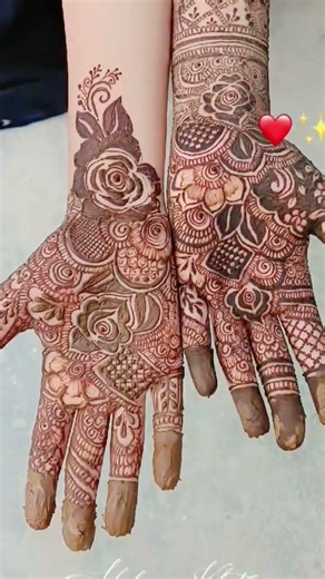 Engagement Mehndi Design