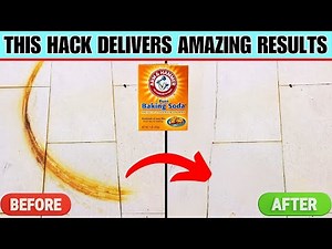 Best Way to Remove Rust Stains from Concrete, Tiles & Pavers Easily✨