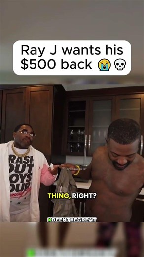 Adrien Broner found his wallet.. then Ray J asked for his $500 back 😂 #ab #rayj