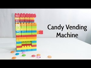 Candy Vending Machine with Building Blocks for Kids | Building Blocks Ideas