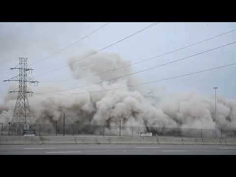 Texas Stadium Implosion - April 11, 2010