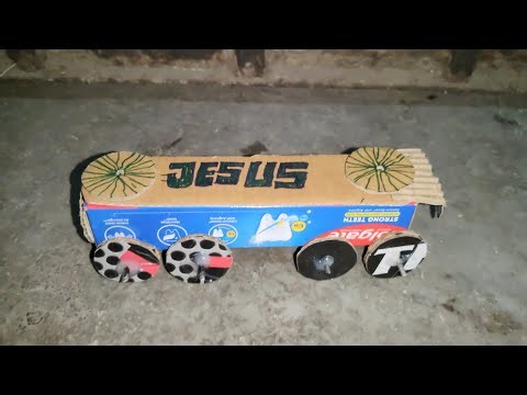 DIY Cardboard Toothpaste Box Car | How to Make a Simple Toy Car at Home