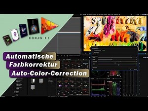 EDIUS Tutorial - Automatische Farbkorrektur inkl. wichtiger Hinweise.