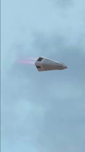 Delta Clipper Boostback Burn, a VTOL Rocket Before SpaceX #spacevehicle #rocket