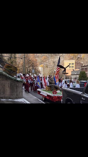 The Concord University Marching Band getting primed for the Veterans Day Parade | Brad Davis