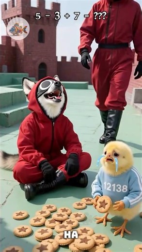 Thằng chó GIẢ DẠNG anh tam giác, gà con BỊ LỪA cay đắng #lego #funny #dog #chicken