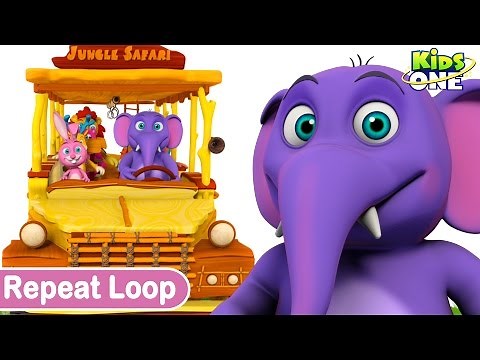 Wheels on the Bus Rhyme 22 minutes loop | Whatsapp Shareable - KidsOne
