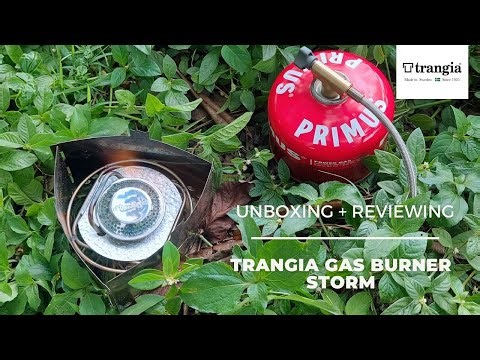 TRANGIA GAS BURNER STORM | KOMPOR OUTDOOR GAS TERBARU DAN TERBAIK DARI SWEDIA