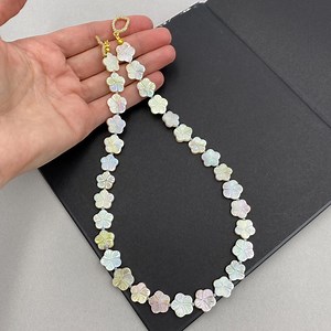 Freshwater Shell Flower Choker, Dainty Seashell Necklace, Coastal Beach Jewelry, Minimal Necklace, Gift for Her - Etsy