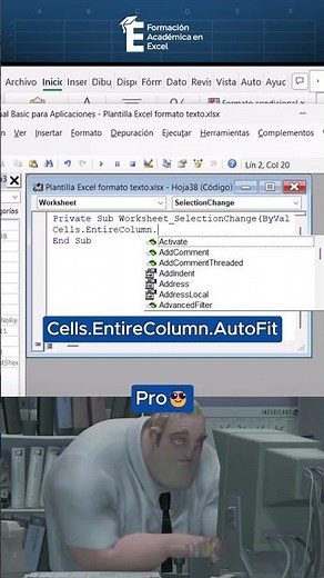 Auto ajuste automático de celdas en Excel.🧐👌🏼 #excel