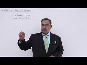 DBMS - Introduction to Relational Calculus