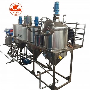 [Hot Item] Small Scale Edible Oil Refining Machine Crude Oil Refinery Machine