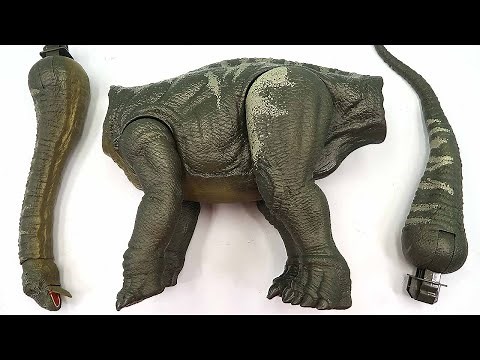 Dinosaur Apatosaurus VS Brachiosaurus! Jurassic World Big Size Dinosaur 105+cm 41+inch