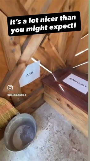 Off-the-grid PERMITTED outhouse: no smells!