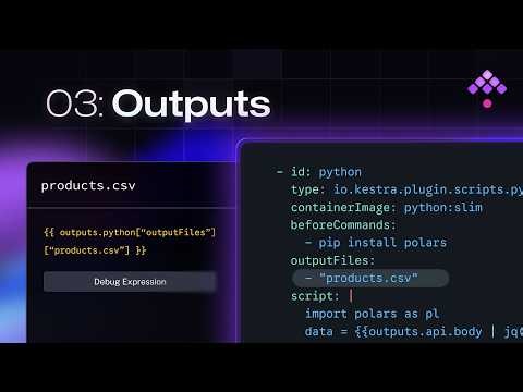Kestra Outputs: The Glue Between Your Tasks and Flows | Kestra Tutorial 2026