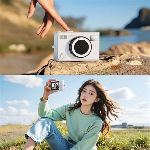 Lenovo C55 is a Compact Digital Camera Designed for Budget-Minded Vloggers